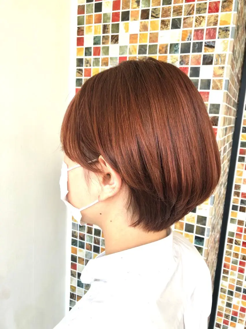 ショート 岩谷 愛依のヘアスタイル
