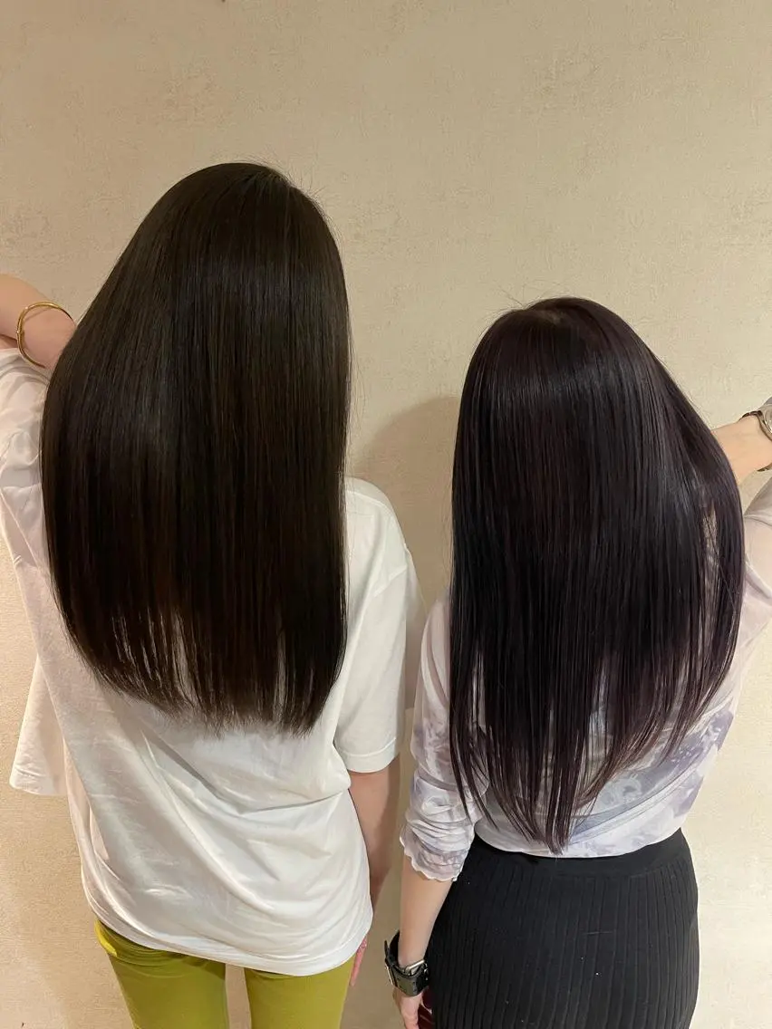 ロング 市村 正義のヘアスタイル
