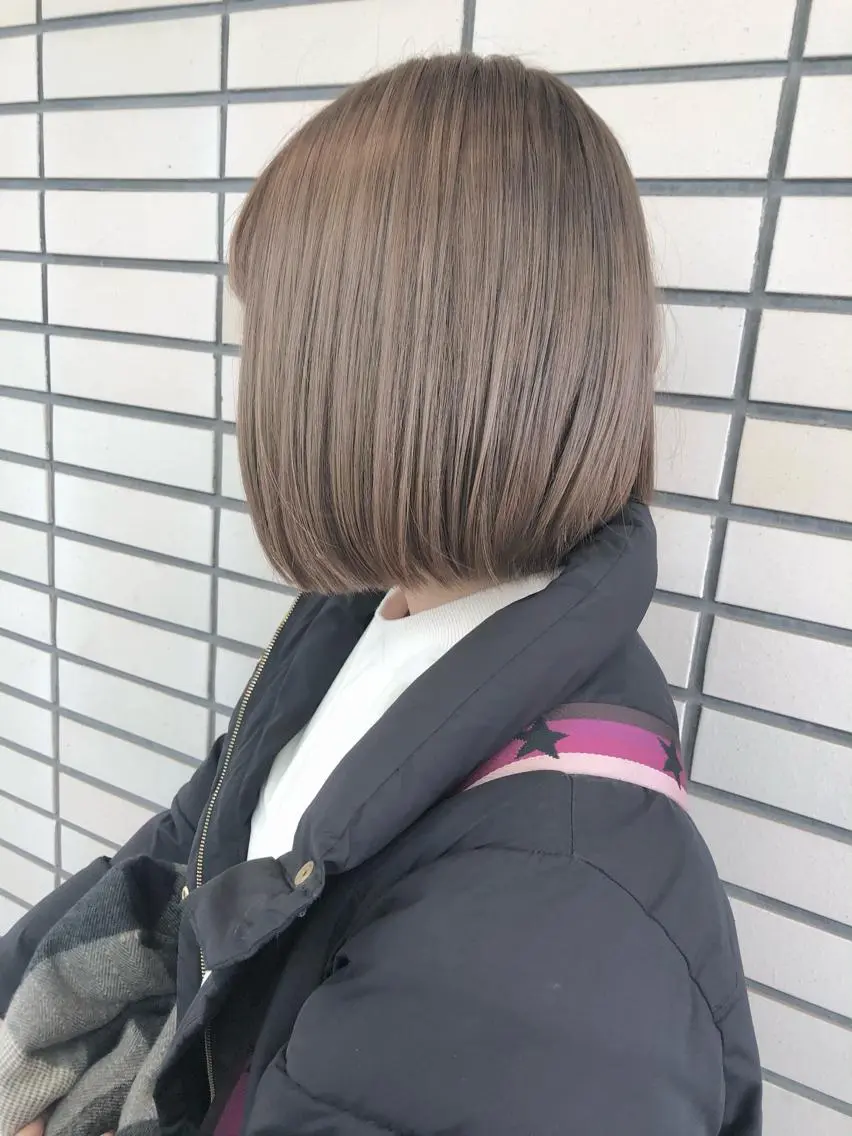 ミディアム カラー ブリーチ ヘアカラー 🤍2nd🤍田所 美希のヘアスタイル