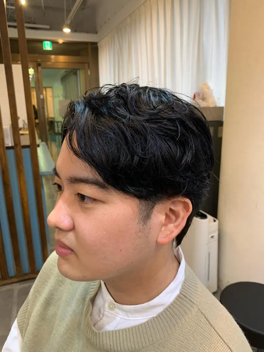 ショート カット メンズパーマ 髪質改善☆有馬のヘアスタイル