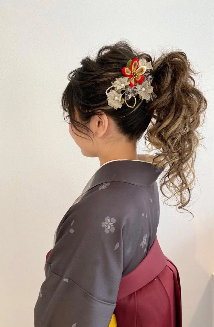 ロング 卒業式のヘアスタイル Takeyama yukinaのマツエク・マツパデザイン