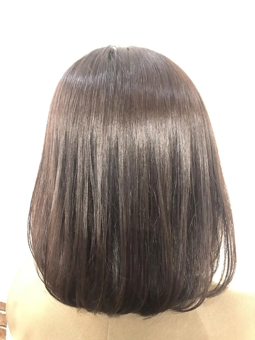 ミディアム カット ヘアカラー トリートメント 髪質改善美容師🐥 艶だし職人/薄野大輔のヘアスタイル