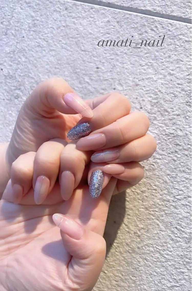 ネイル アニマル柄 マグネットネイル ミラーネイル ニュアンスネイル ワンカラーネイル ハンドネイル amati_nail TAKAKOのネイルデザイン