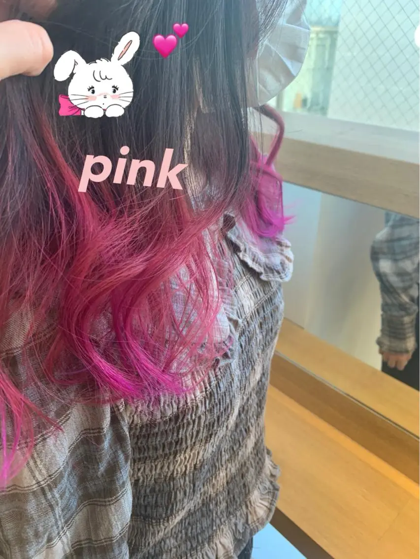 ミディアム カラー ブリーチ ダブルカラー グラデーションカラー グレージュ インナーカラー 新宿駅近♡個室 ♡関口三都季🌜のヘアスタイル
