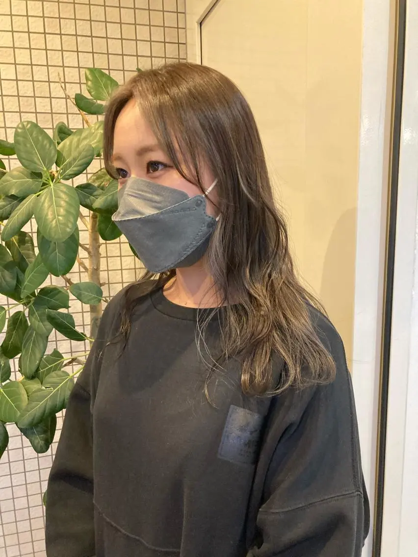 ロング ヘアカラー 透明感カラー🫧 nanohaのヘアスタイル