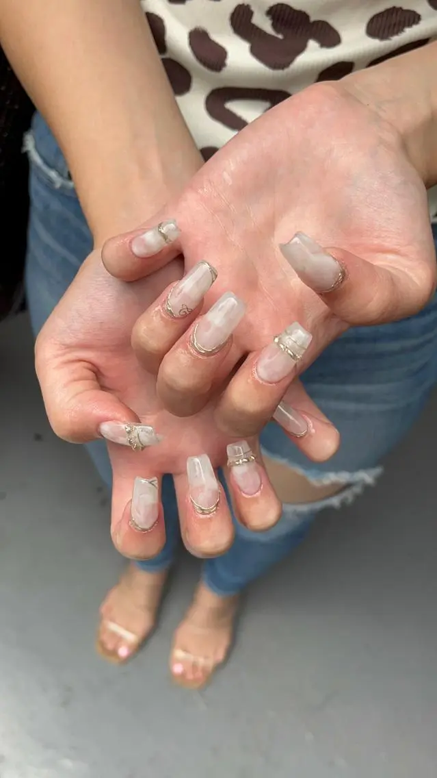 ネイル ハンドネイル IROHA Nail 矢掛萌子のネイルデザイン