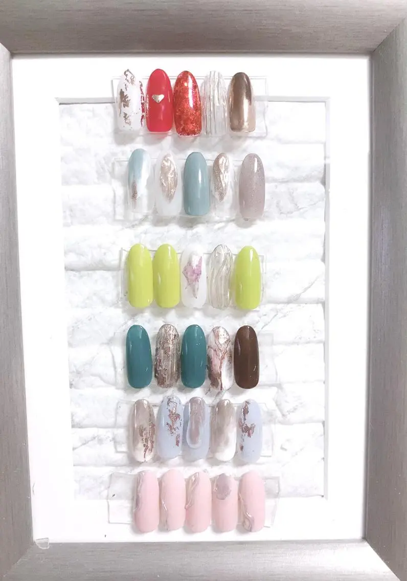 ネイル アートネイル ハンドネイル yochi nailのネイルデザイン