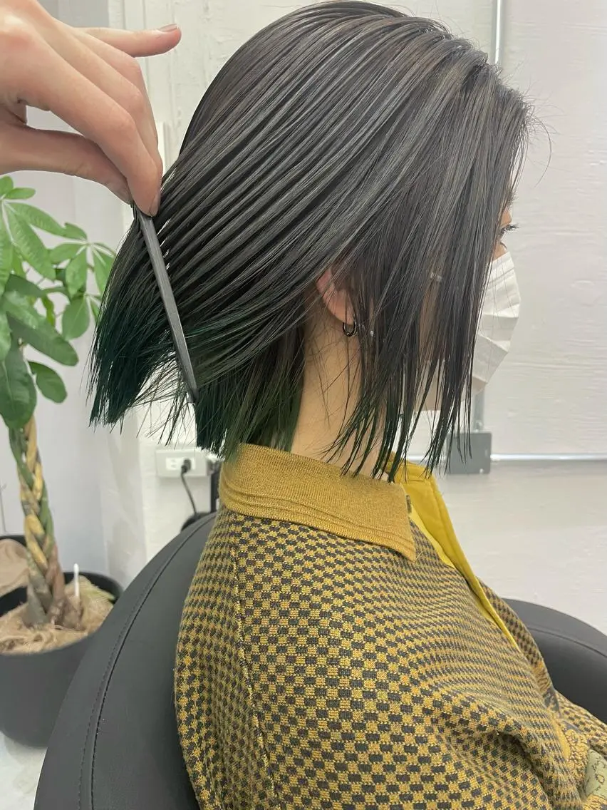 ショート カラー カット ヘアカラー トリートメント 艶髪/透明感カラー tawadaのヘアスタイル