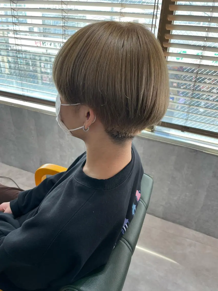 カラー メンズ 勝毛 広貴のヘアスタイル