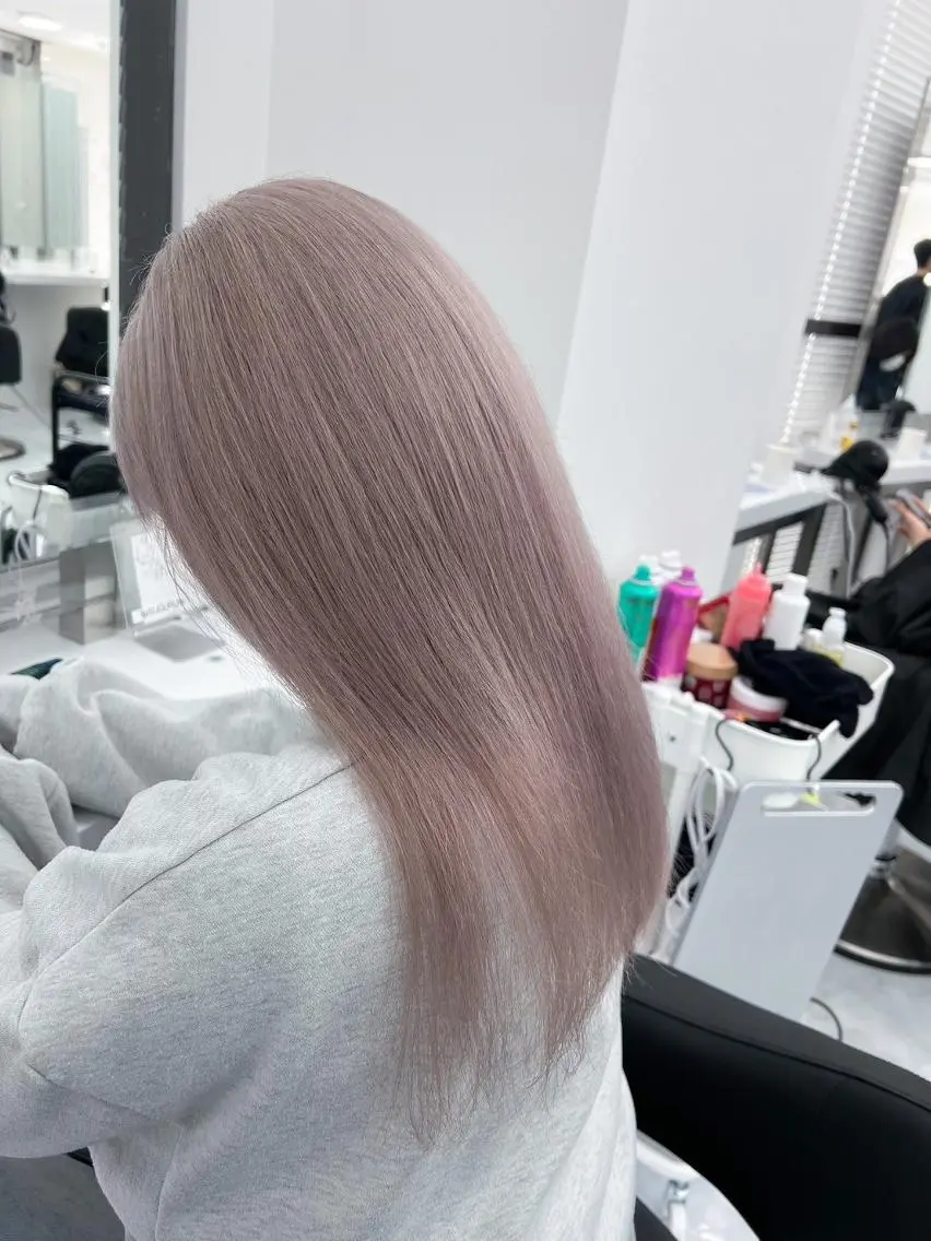 ロング ヘアカラー トリートメント ヘッドスパ ヘアセット 🏹横浜WILL official🏹のヘアスタイル