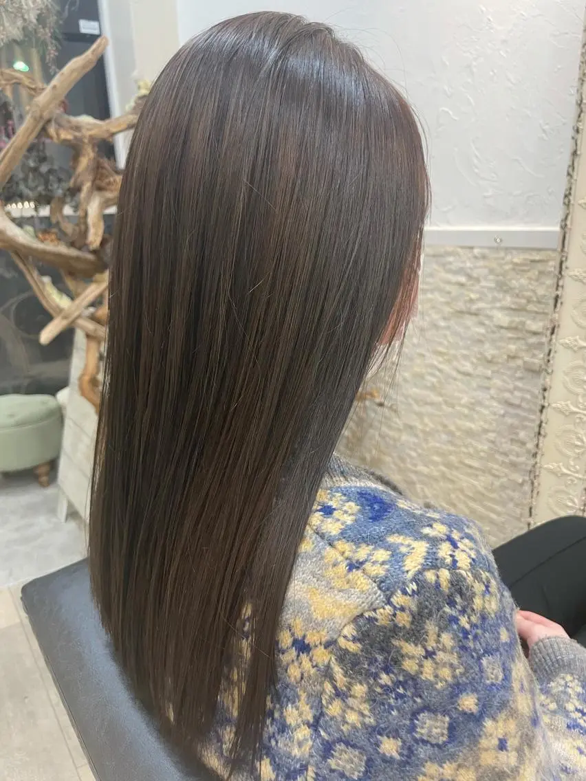 セミロング カラー ヘアカラー トリートメント メンズ特化🟡個室 口コミ高評価🟡三澤のヘアスタイル