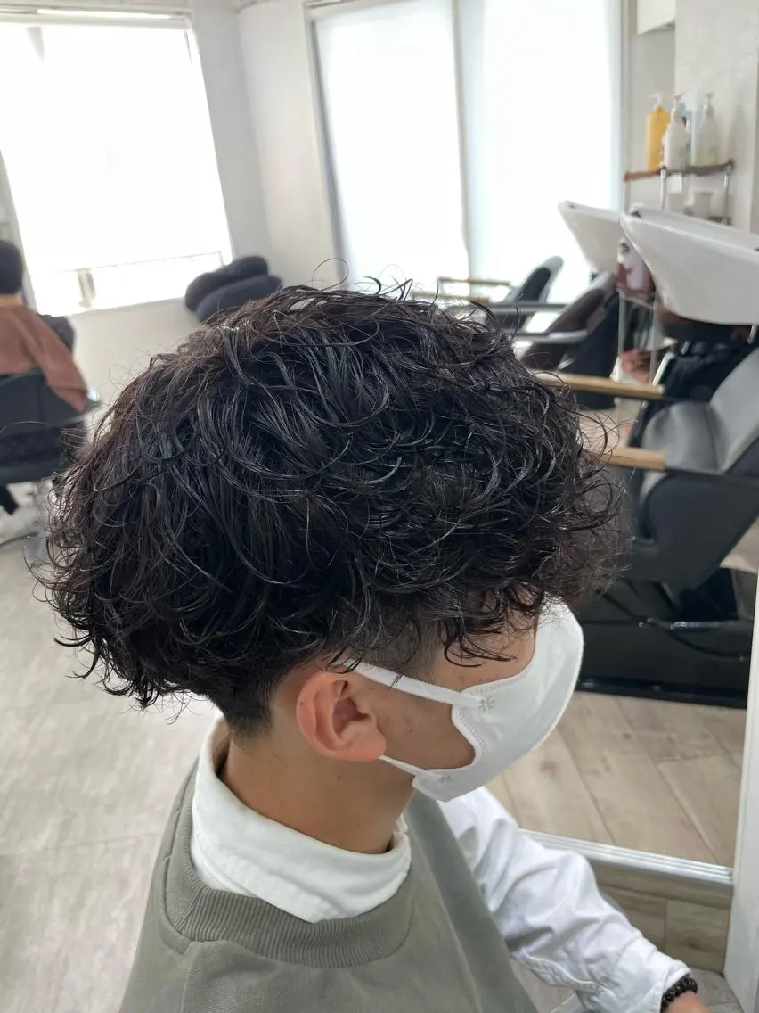 パーマ メンズ 町田No.1パーマ 特化✂︎小杉澪生のヘアスタイル