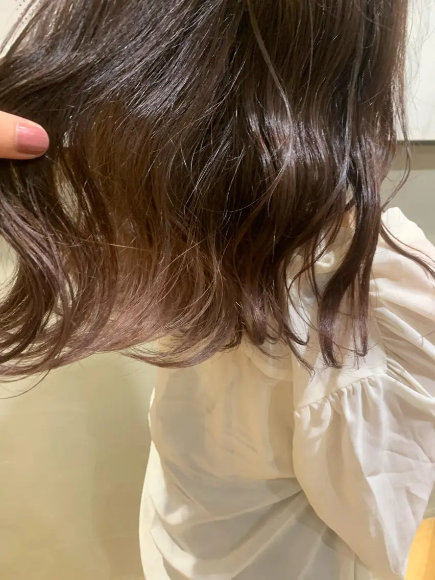 ロング カラー ベージュカラー グラデーションカラー ピンクカラー ピンクベージュ ㅤㅤㅤㅤㅤㅤㅤㅤㅤㅤ 彩衣のヘアスタイル