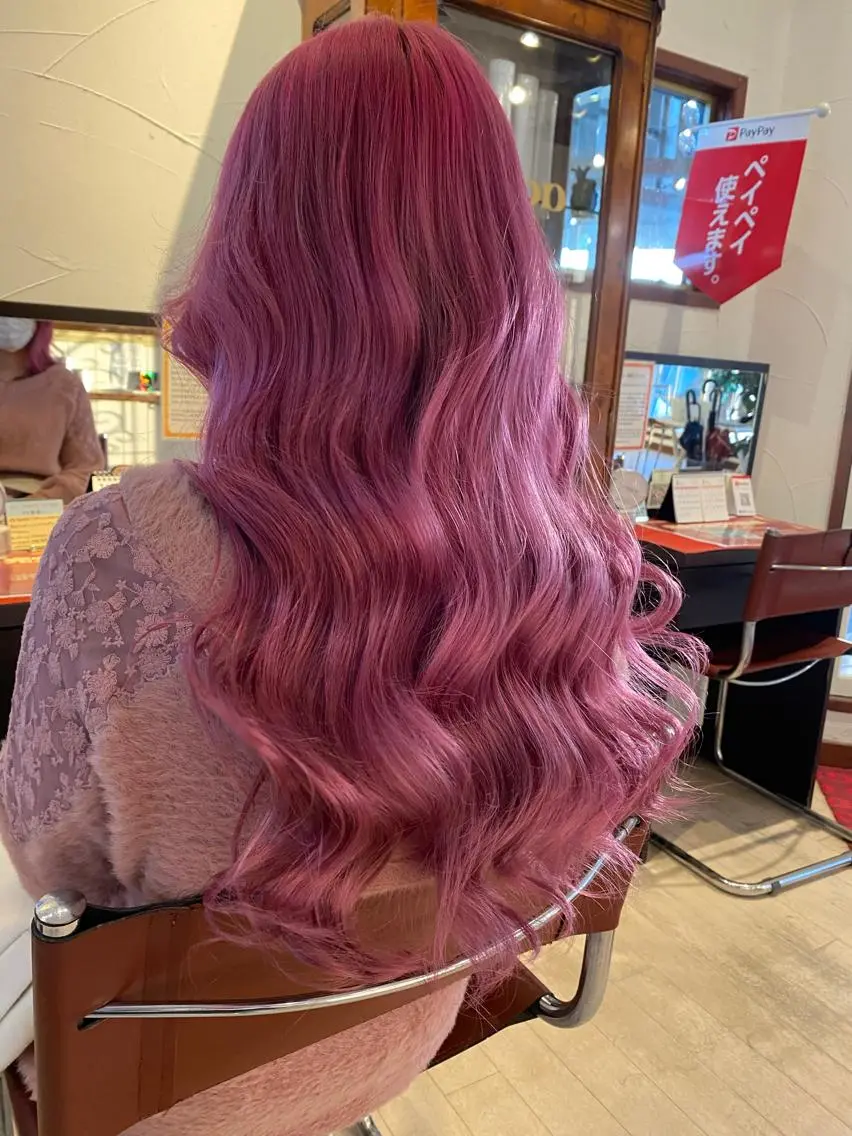 ロング ヘアカラー トリートメント 🔥金山 諒平🔥のヘアスタイル