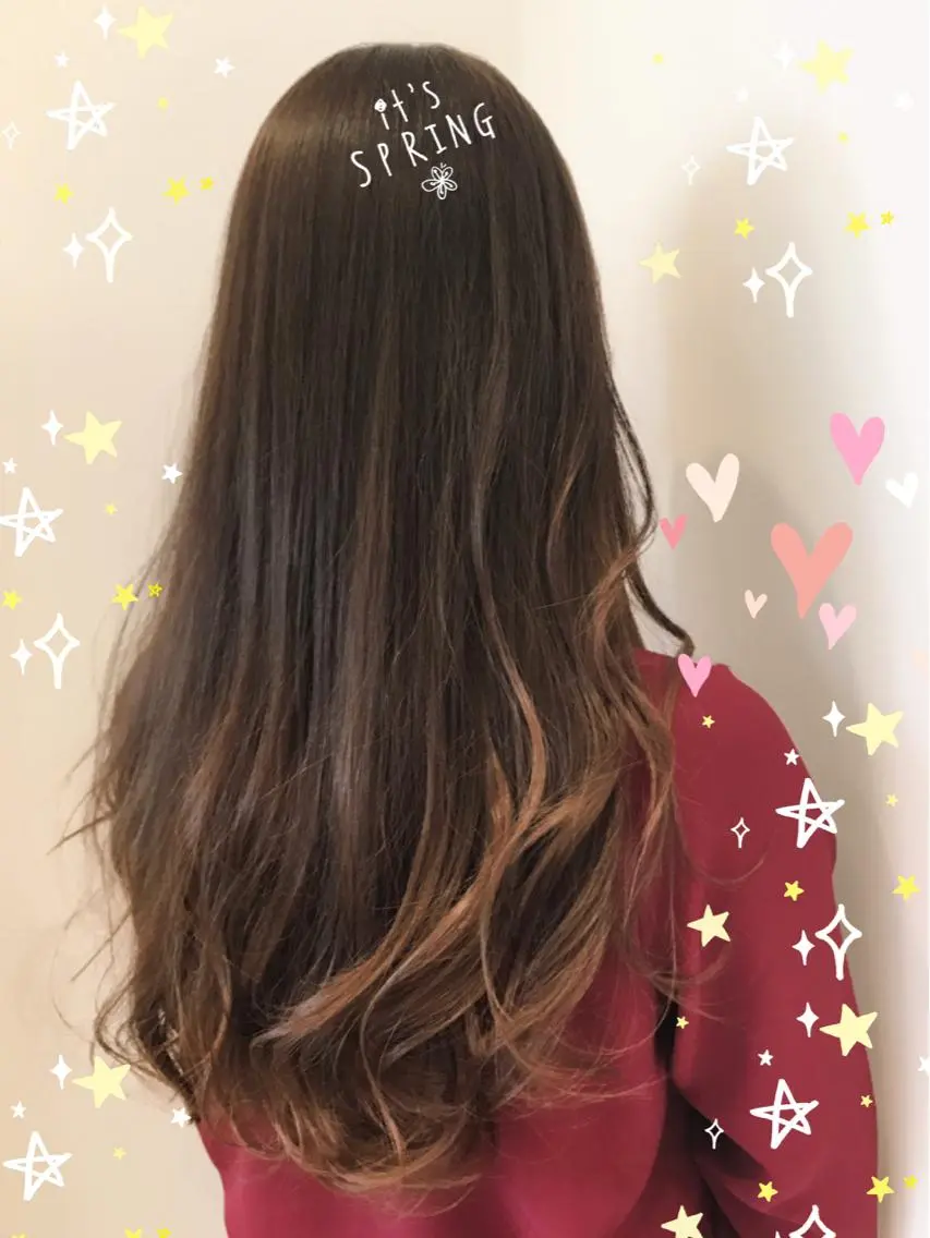 ロング 新宿駅近♡個室 ♡関口三都季🌜のヘアスタイル