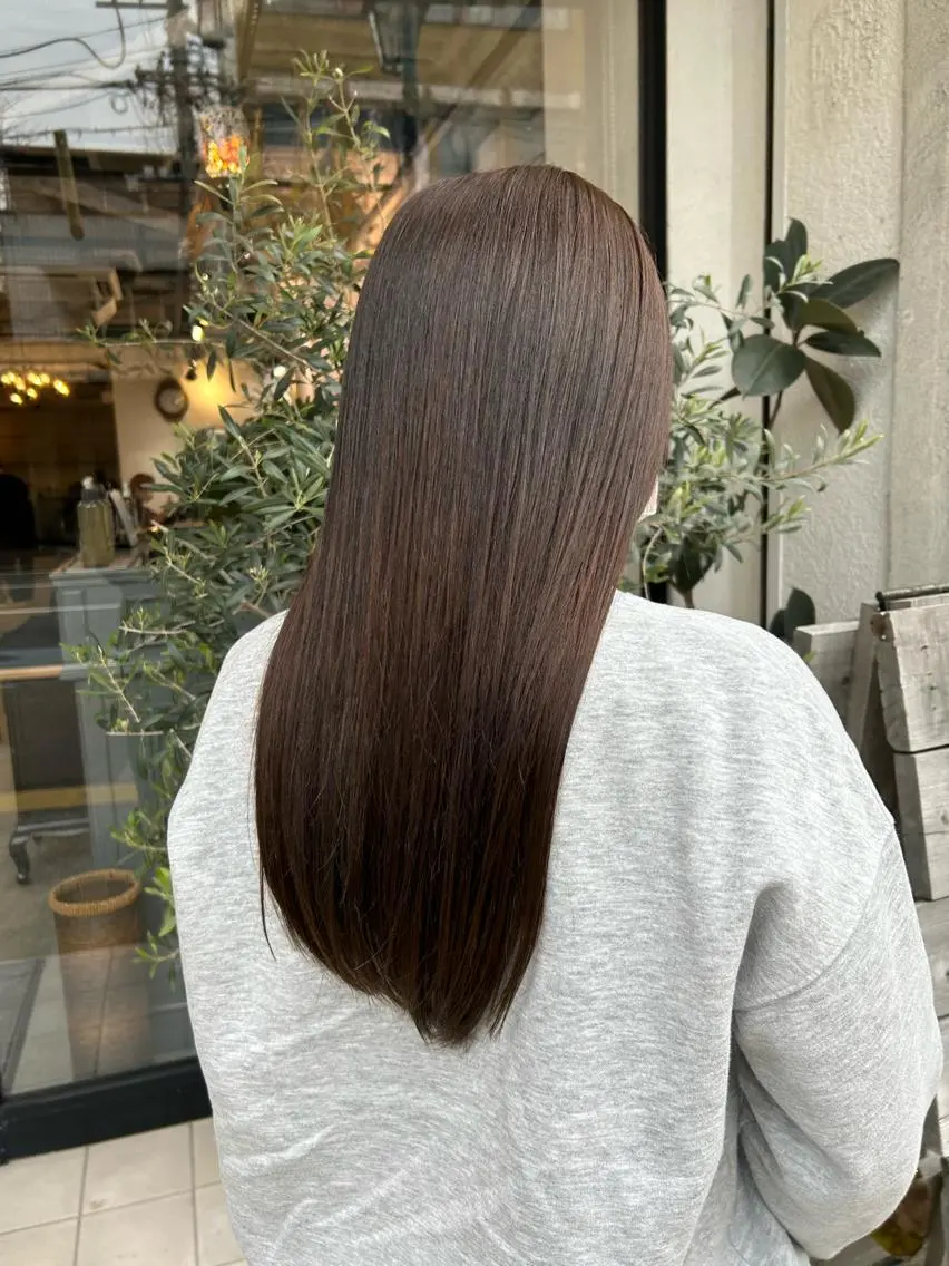 ロング 木村 陽菜のヘアスタイル