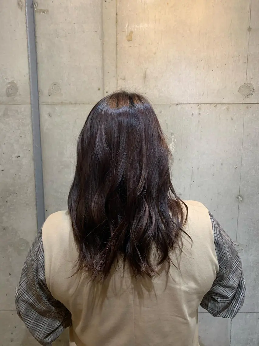 セミロング Mika Haraguchiのヘアスタイル