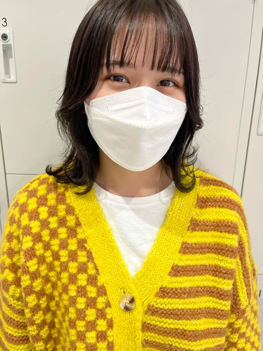 ミディアム カラー カット ヘアカラー トリートメント 🌼sunc HINAMI🌼のヘアスタイル