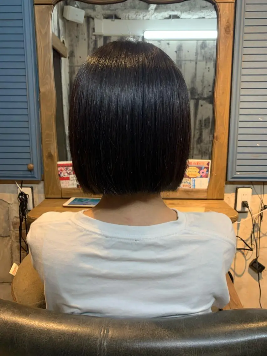 ミディアム repose日本橋 室町のヘアスタイル