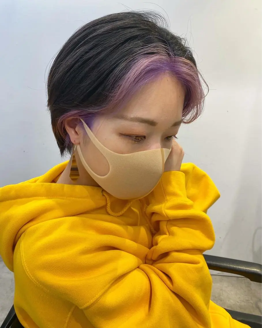 ショート カラー ヘアアレンジ メンズ 【池袋/スパイキー ショート】ⓝⓘⓜⓤのヘアスタイル