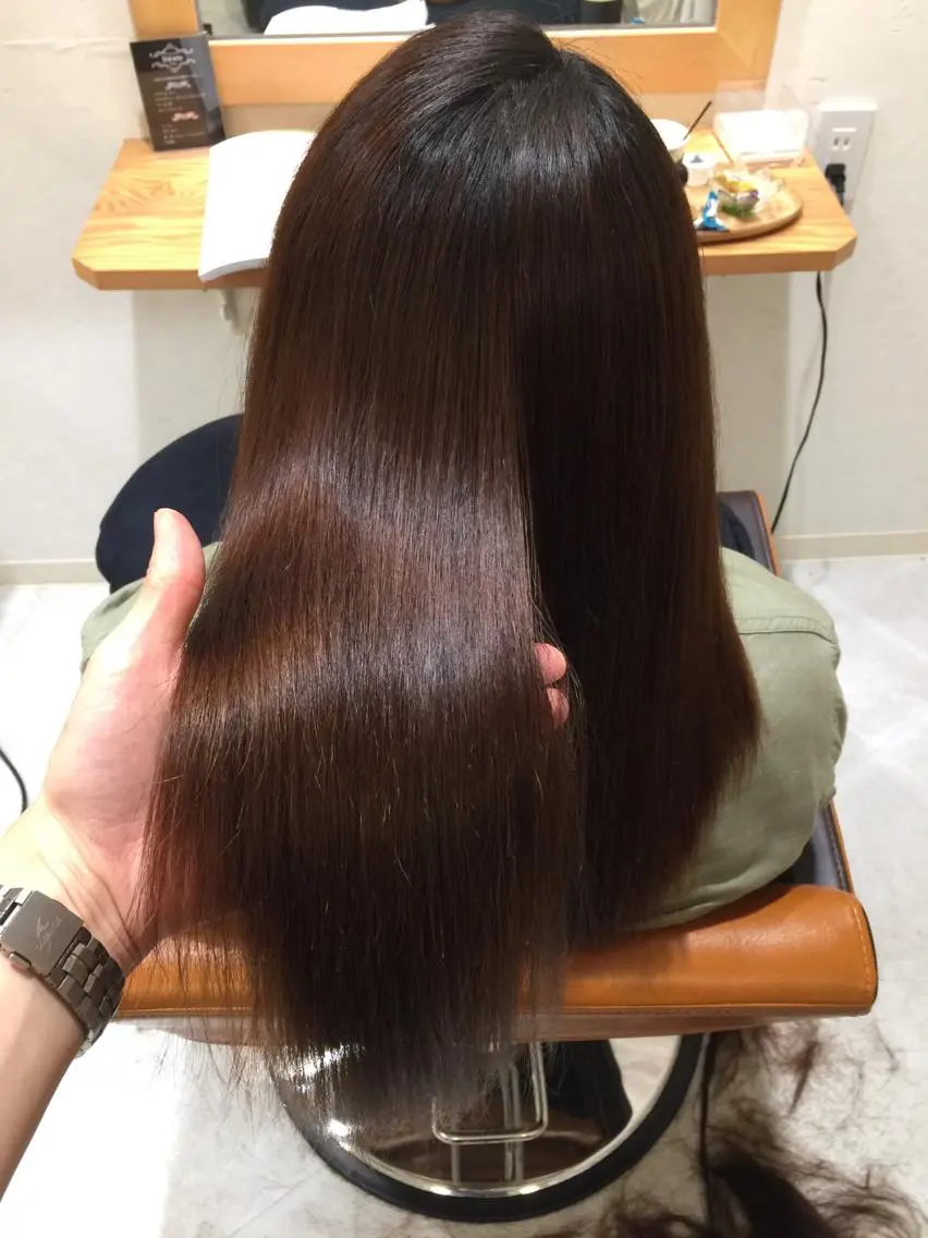 ロング 髪質改善 ツヤ髪専門美容師 桑原 和誠のヘアスタイル