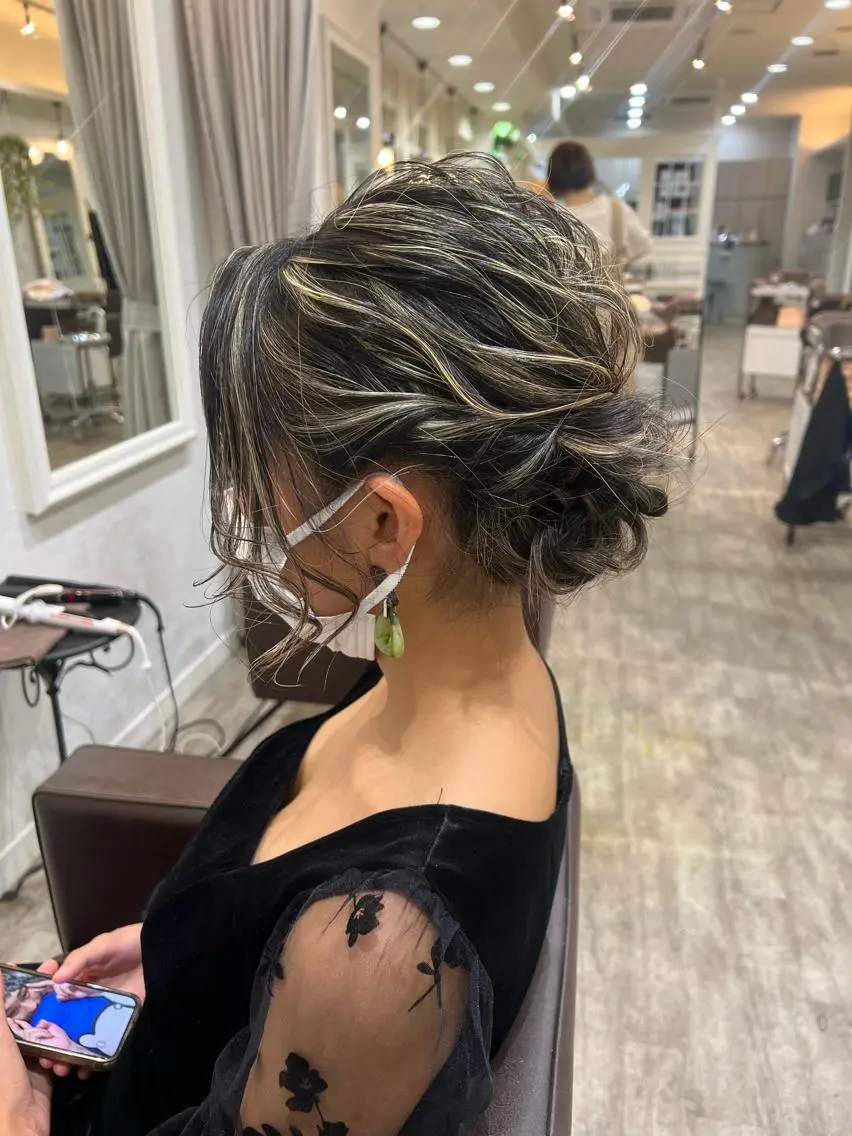 ヘアアレンジ 佐藤 まいらのヘアスタイル