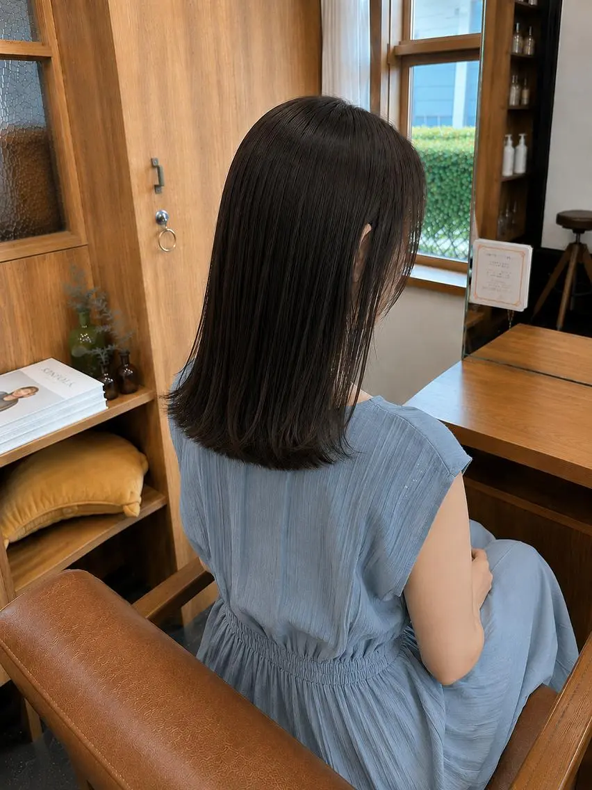 ロング カット ヘアカラー トリートメント 清須/髪質改善/ツヤ TOMOKIのヘアスタイル