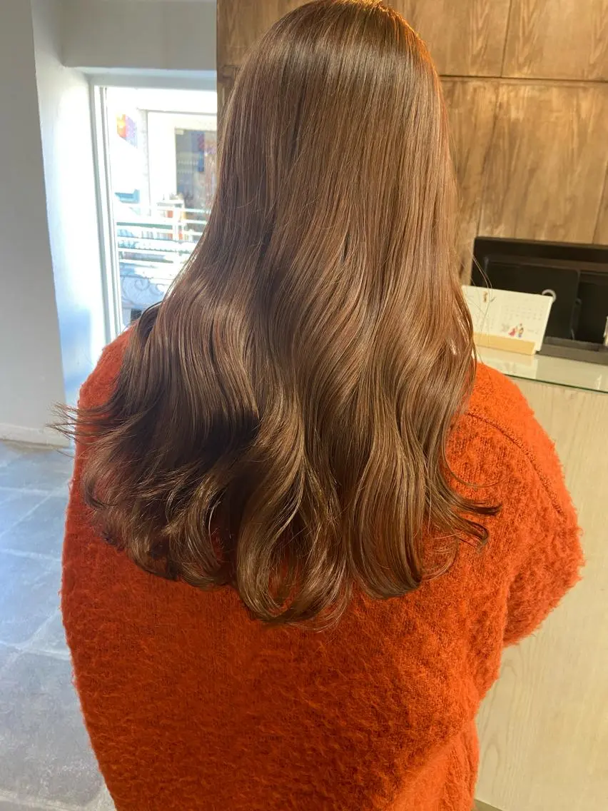 ロング カラー ヘアアレンジ 眠れるヘッドスパ✨ chacoのヘアスタイル