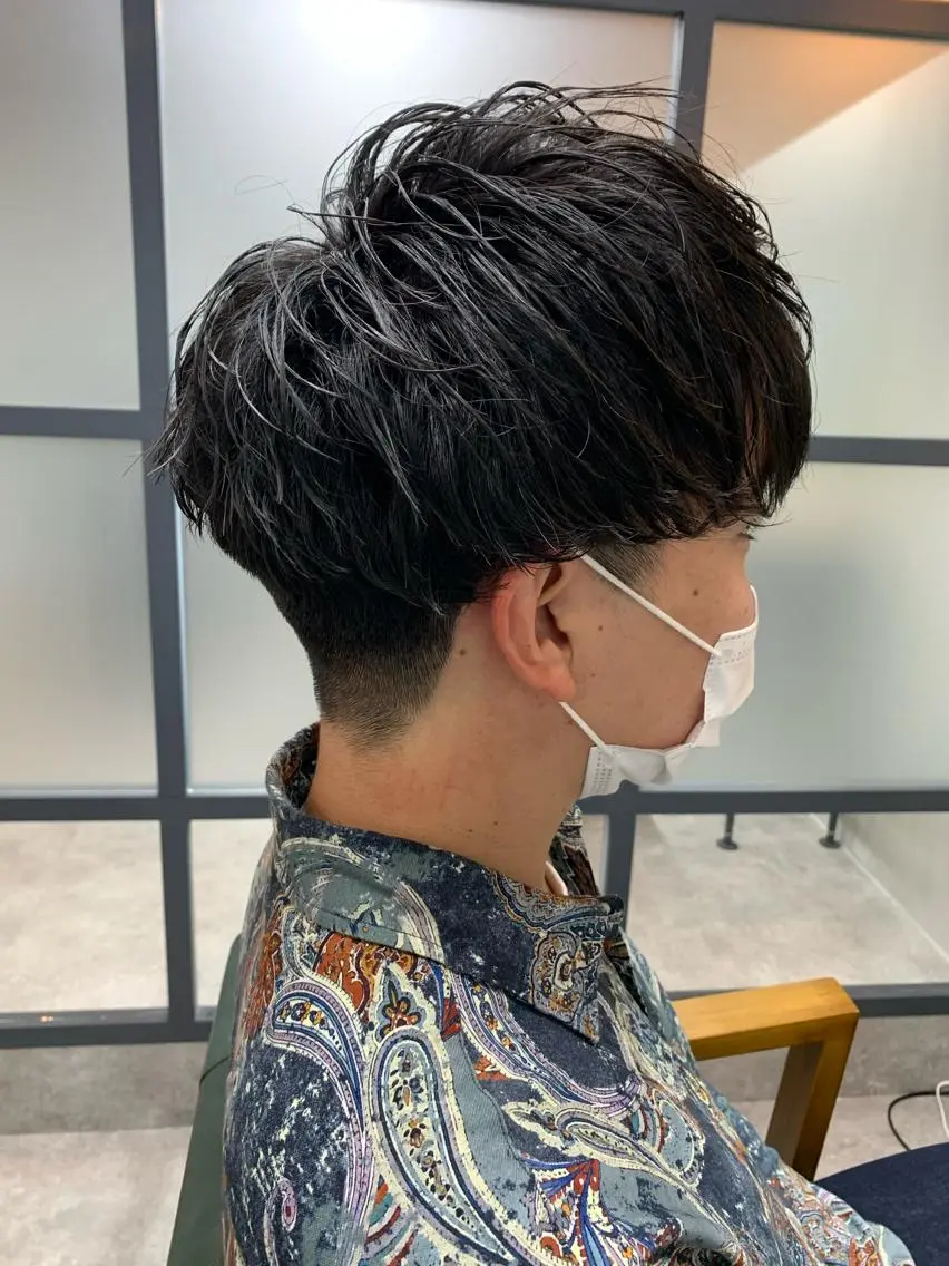 ショート メンズ カット 【S.BROOM】 店長　西川徹のヘアスタイル
