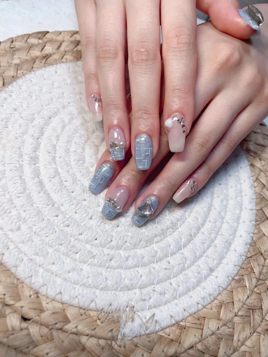 ネイル ハンドネイル M 🌷Nail 長さだし専門店のネイルデザイン