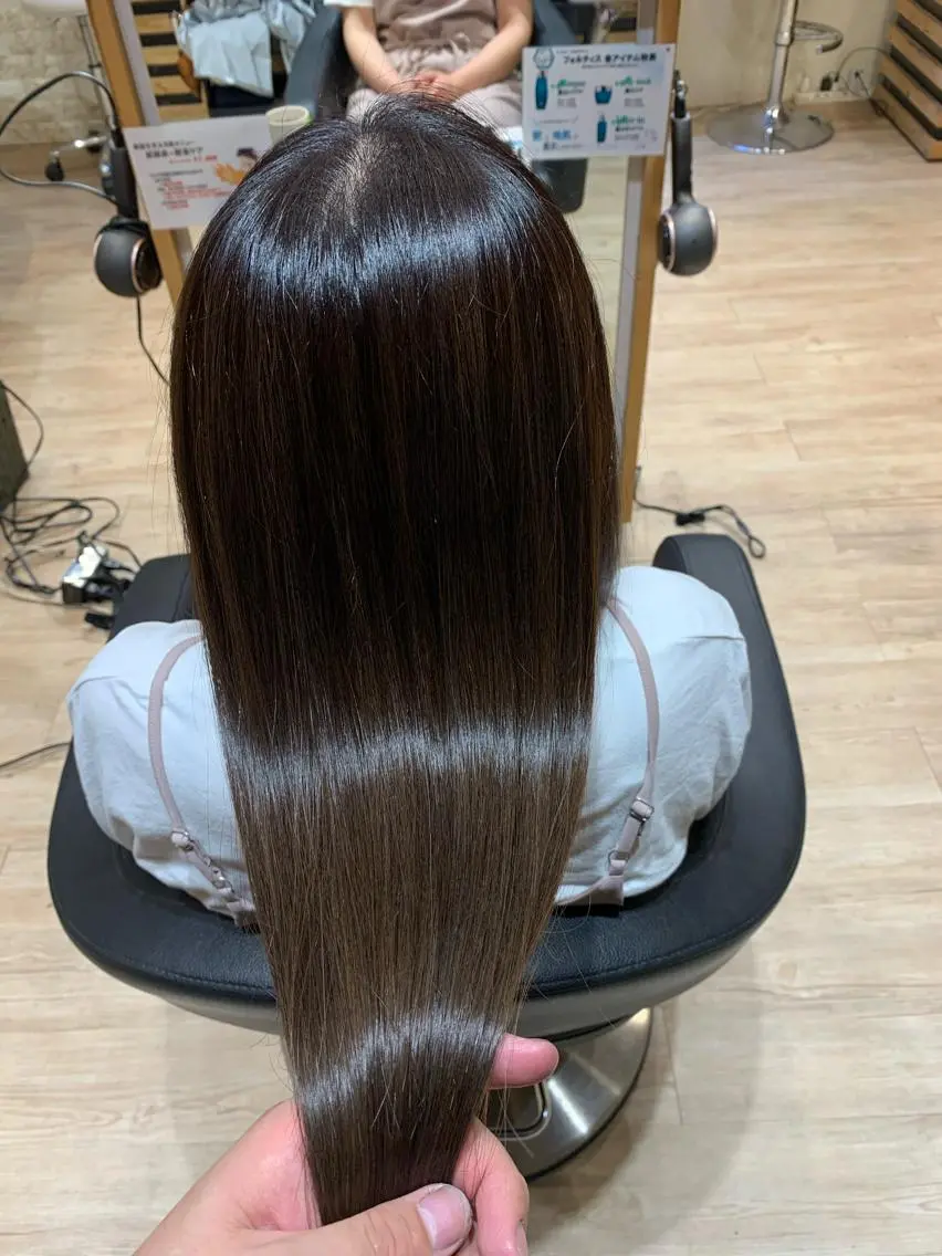 セミロング カット トリートメント 大久保 隆蔵のヘアスタイル