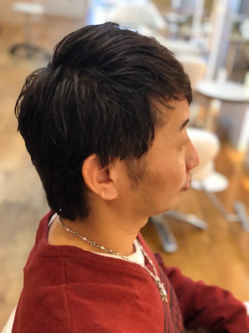 ショート メンズ ナチュラルスタイル ☘️🌴MITA🌴のヘアスタイル