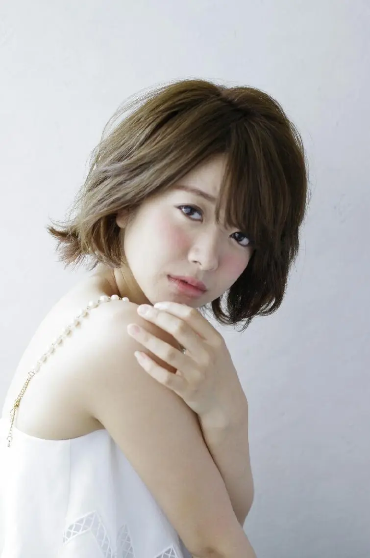 ショート ミディアム カット ヘアカラー トリートメント 🔳髪質改善🔳 岡本陽のヘアスタイル