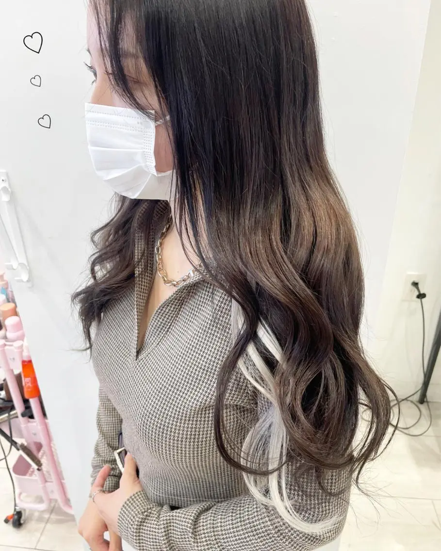 カラー ブラウンカラー ココアブラウン 新宿駅近♡個室 ♡関口三都季🌜のヘアスタイル