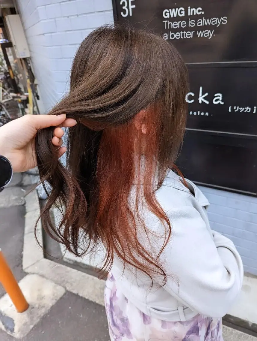 セミロング newi 天王寺 masakoのヘアスタイル