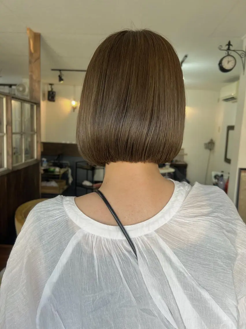 カラー カット ヘアカラー トリートメント miloc🫧 MOMOYOのヘアスタイル
