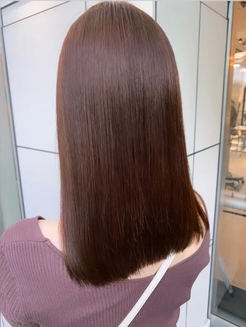セミロング カラー 💘大人可愛く💘 Natsuki❥❥❥のヘアスタイル