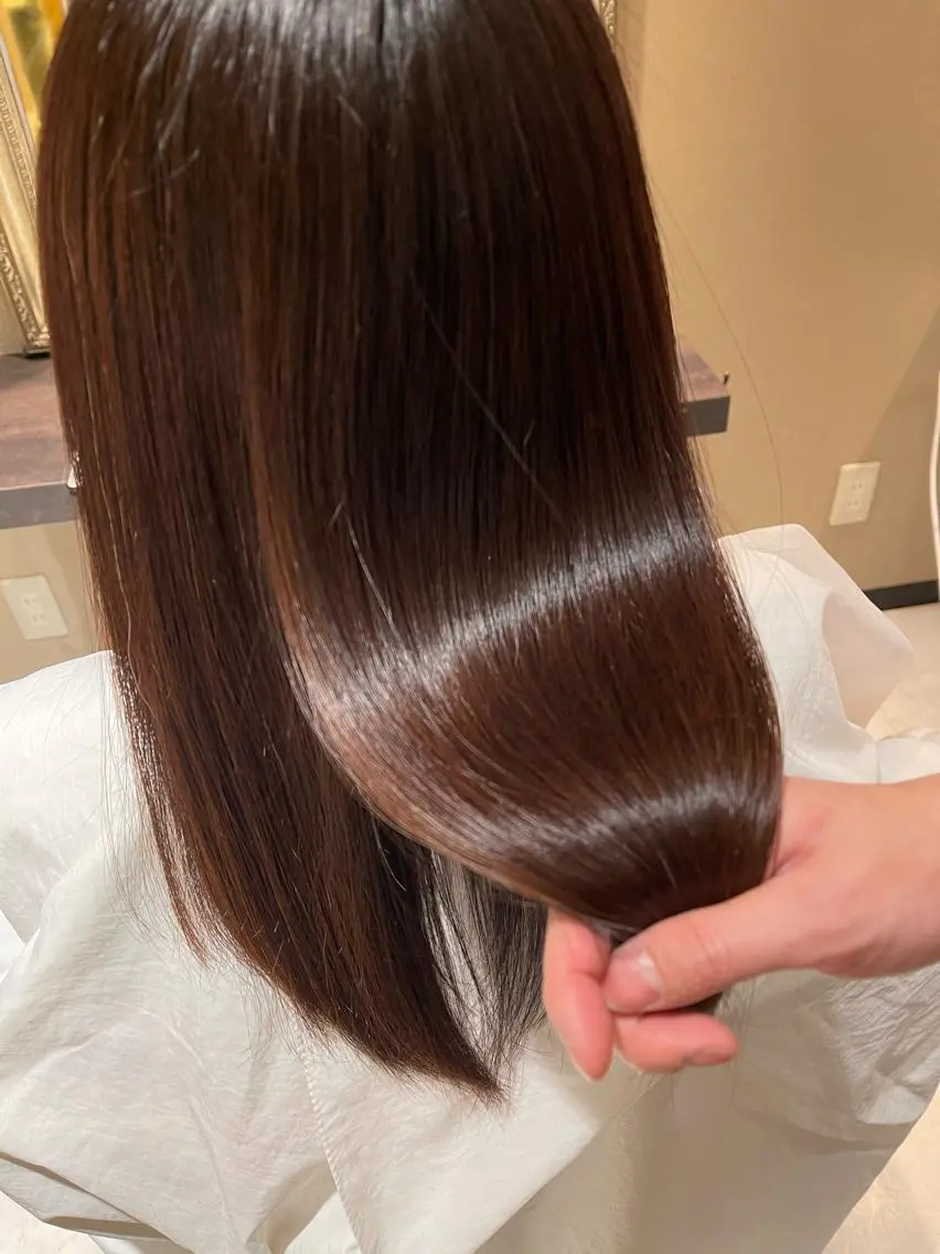 セミロング トリートメント 🫧美髪縮毛矯正 🫧SEKIのヘアスタイル
