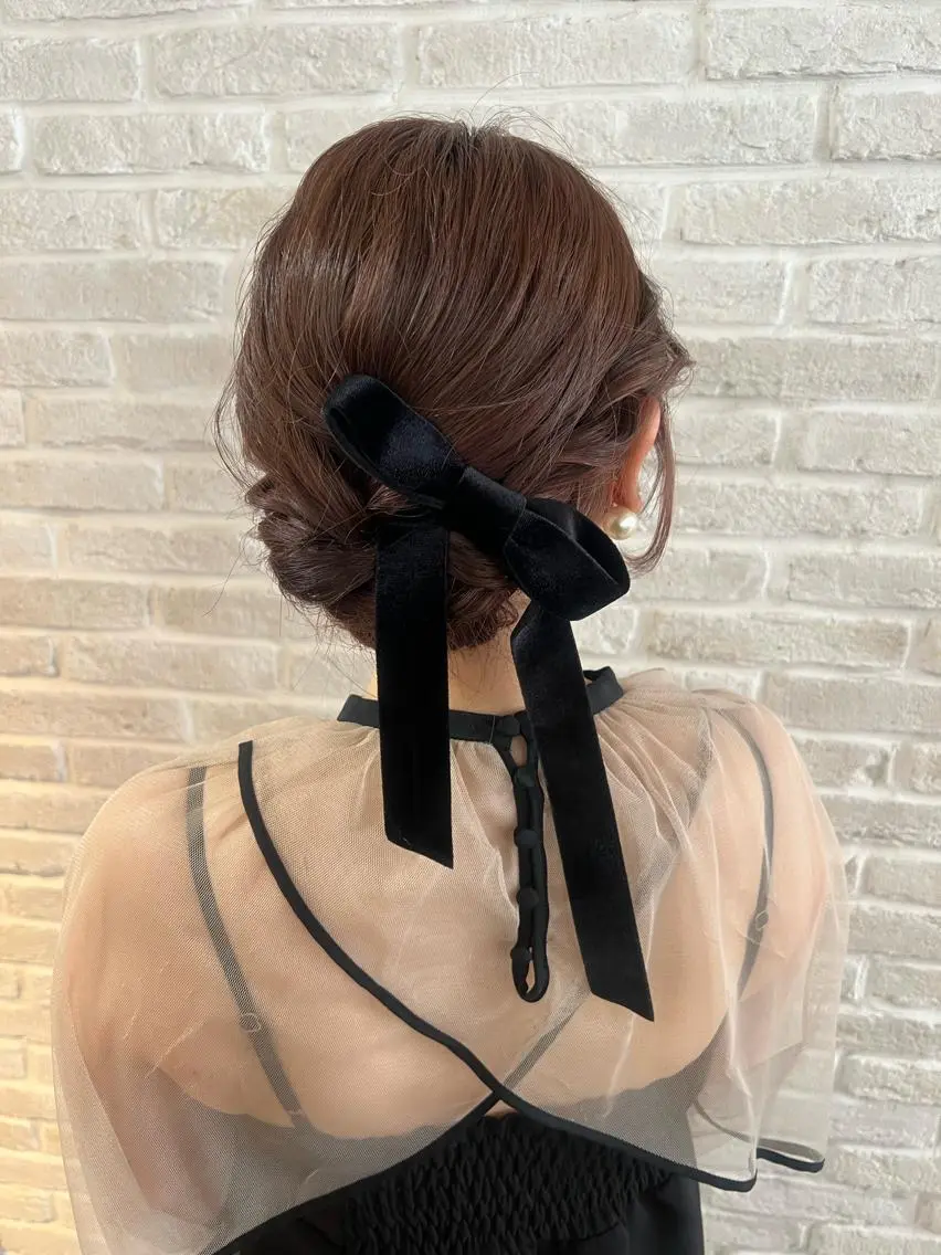 セミロング ヘアアレンジ Topstylist YUKIのヘアスタイル