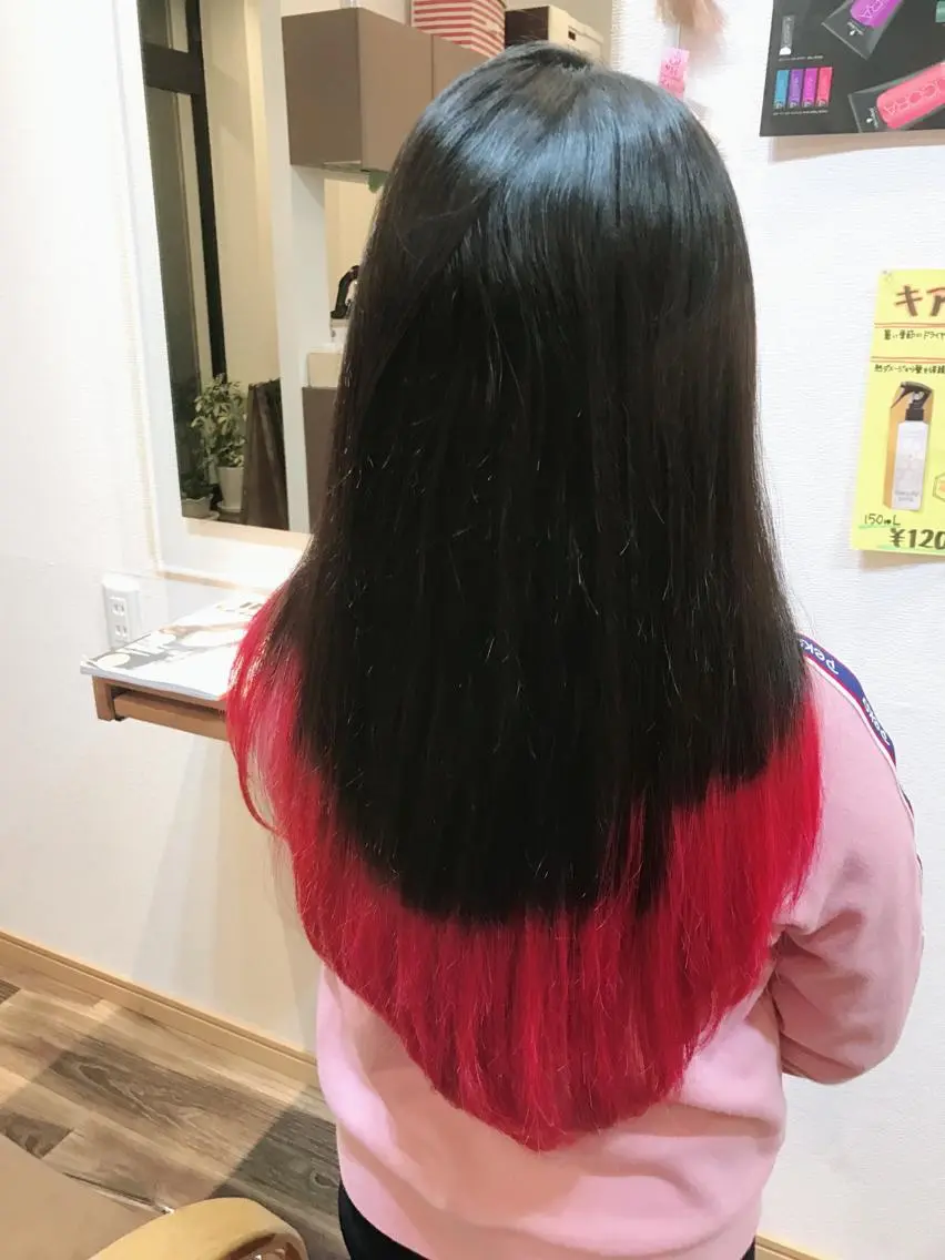 ロング ヘアアレンジ キッズ 石川 奈緒子のヘアスタイル