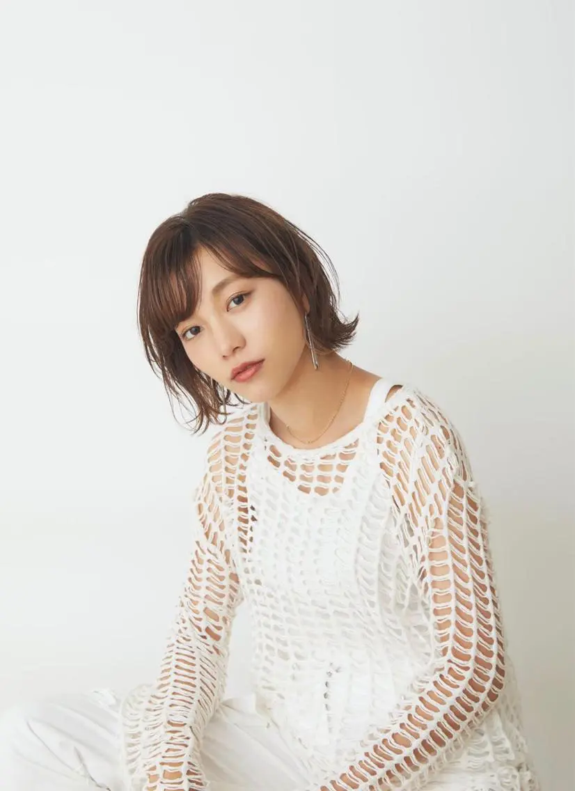 ショート カラー パーマ KONOMI スタイリストのヘアスタイル