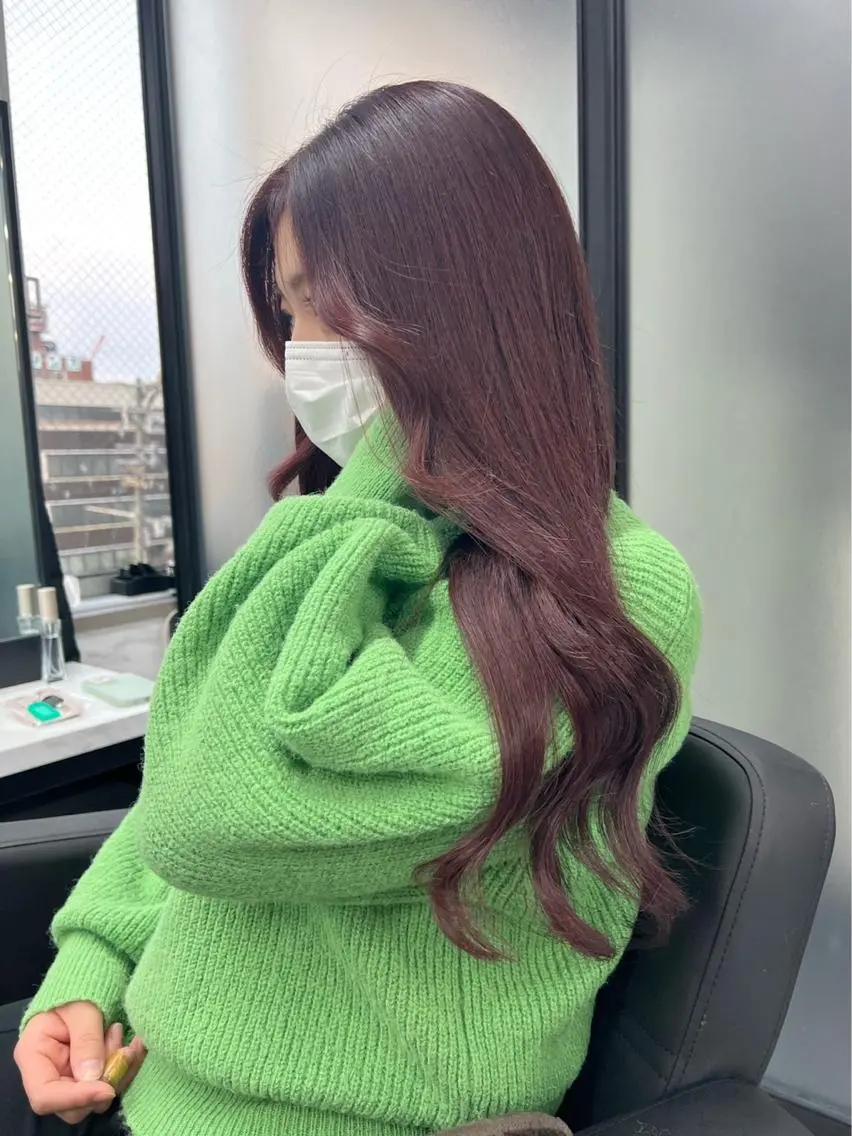 カラー ダブルカラー ヘアカラー トリートメント wehlen_ keisukeのヘアスタイル