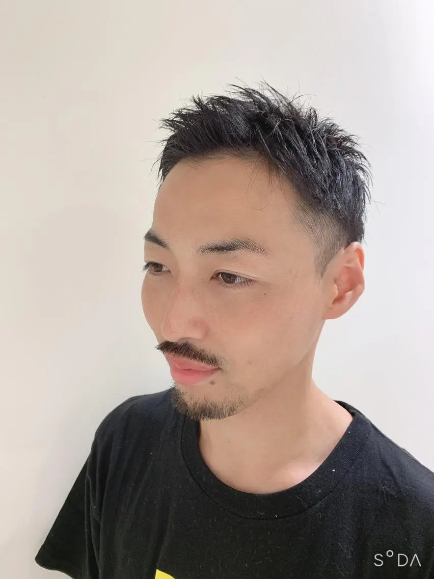 ショート 山内 敢史のヘアスタイル