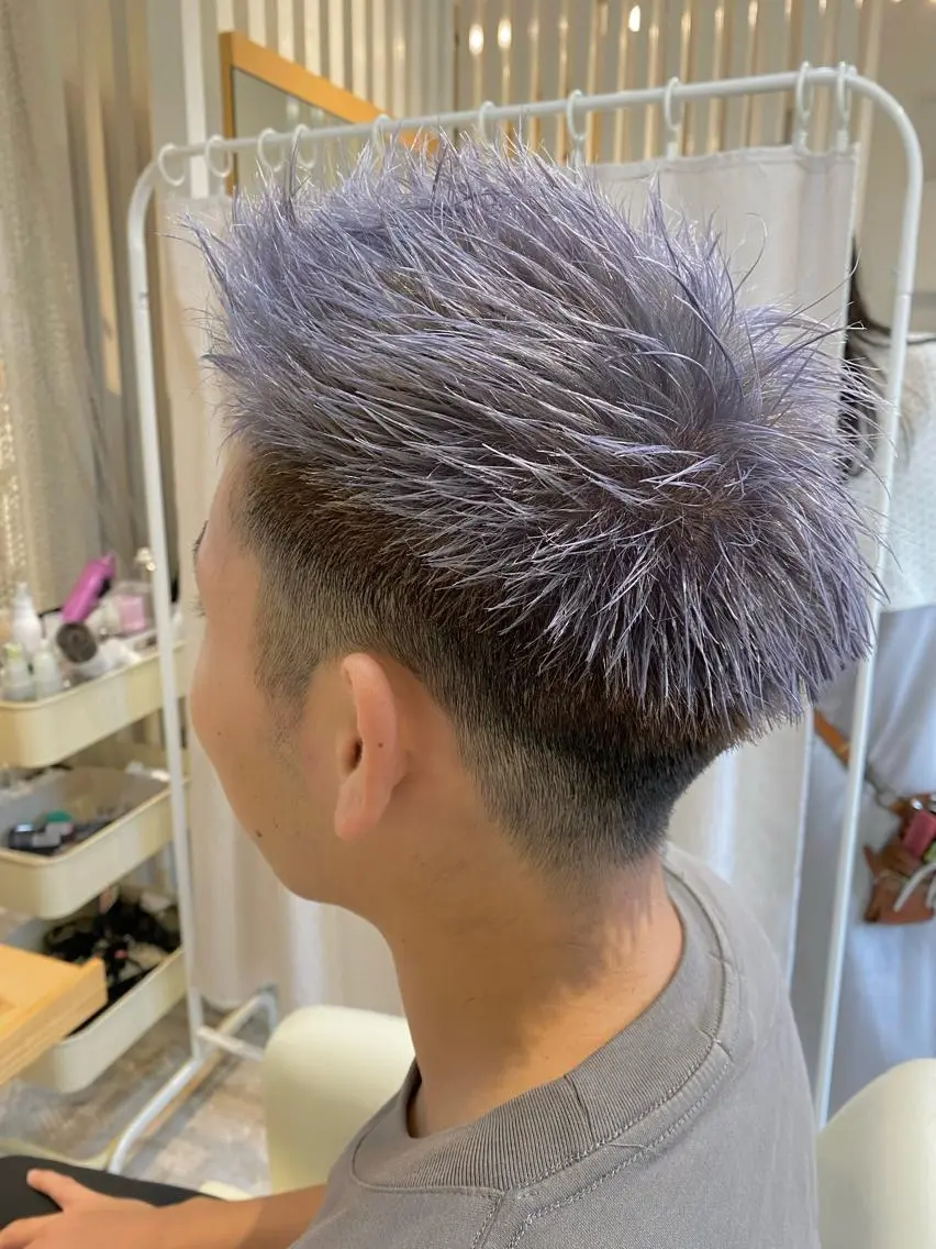 ショート カラー メンズ Design Color🐰アユミのヘアスタイル