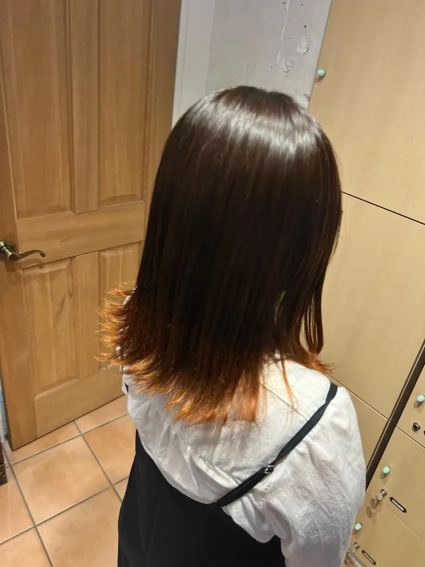 ミディアム くらかず あやねのヘアスタイル