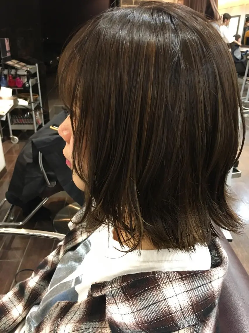カラー ハイライトカラー yaya✂︎ 美髪/艶カラーのヘアスタイル