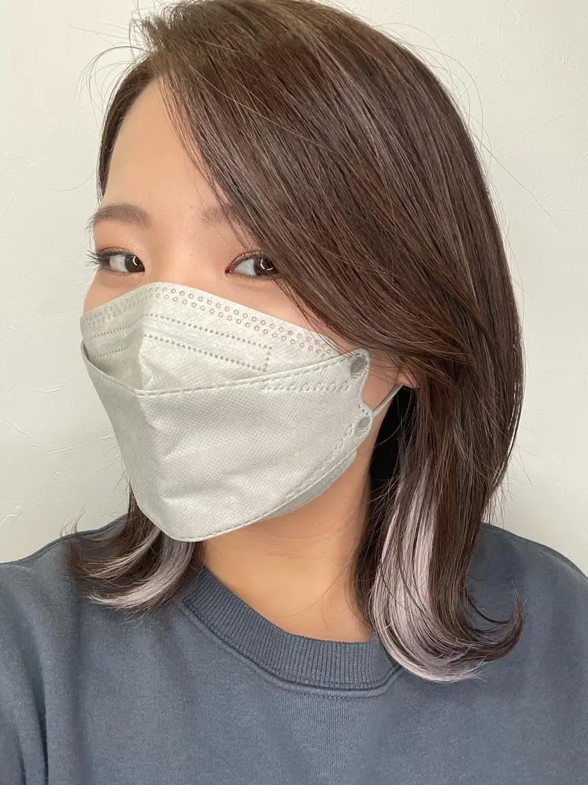 ミディアム エクステ エクステ＊美髪サロン KR2S河内長野店長のヘアスタイル