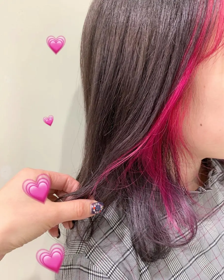 ミディアム カラー 新宿駅近♡個室 ♡関口三都季🌜のヘアスタイル