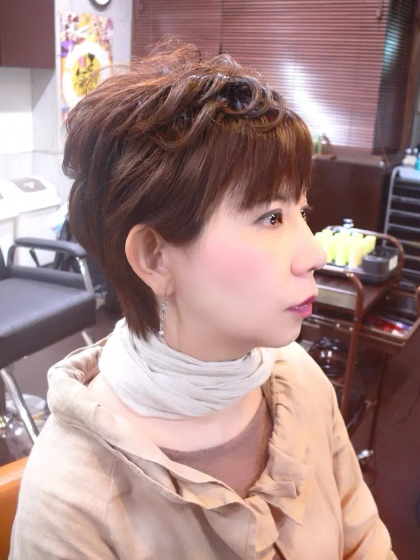 ショート パーマ HairSalon Arteのヘアスタイル