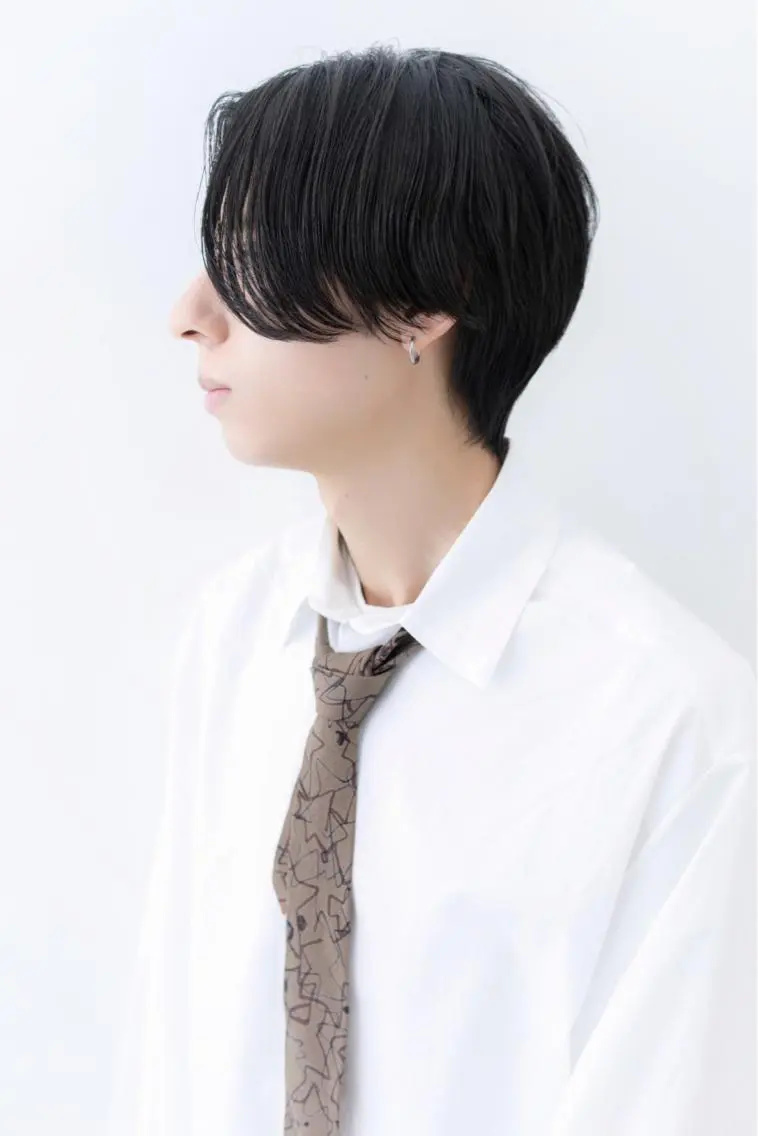 ミディアム メンズ カット トリートメント ヘアセット メンズ特化🟡個室 口コミ高評価🟡三澤のヘアスタイル